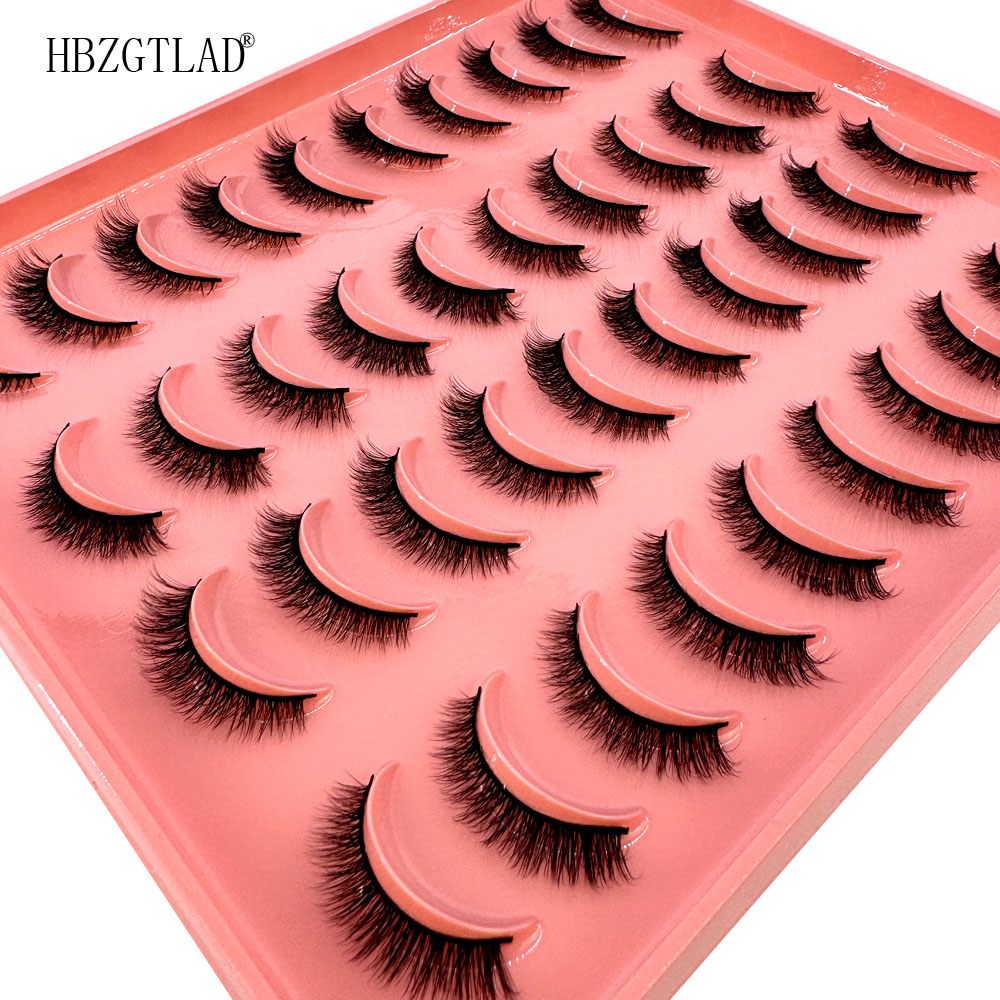 Eyelash Extension For Asian Eyes - Neue 20 Paar Natürliche Lange 3D