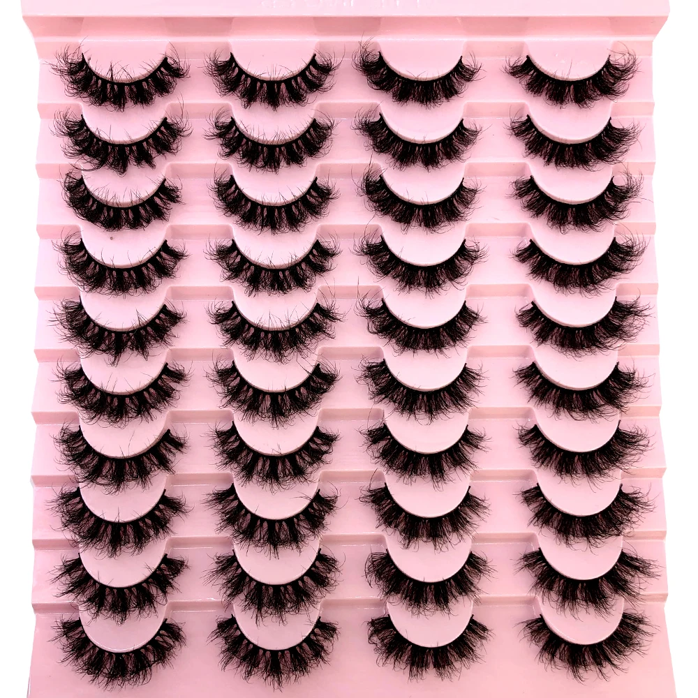 Eyelash Extension For Asian Eyes - Neu: 20 Paar Natürliche Dicke Künstliche