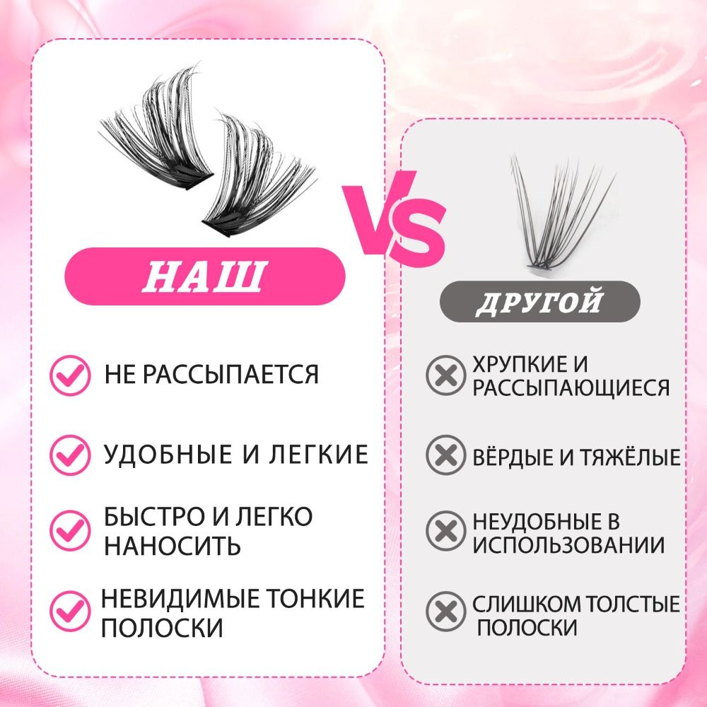 Eyelash Extension Natural Look - Natürlich Aussehende Künstliche Wimpern Wispy Style