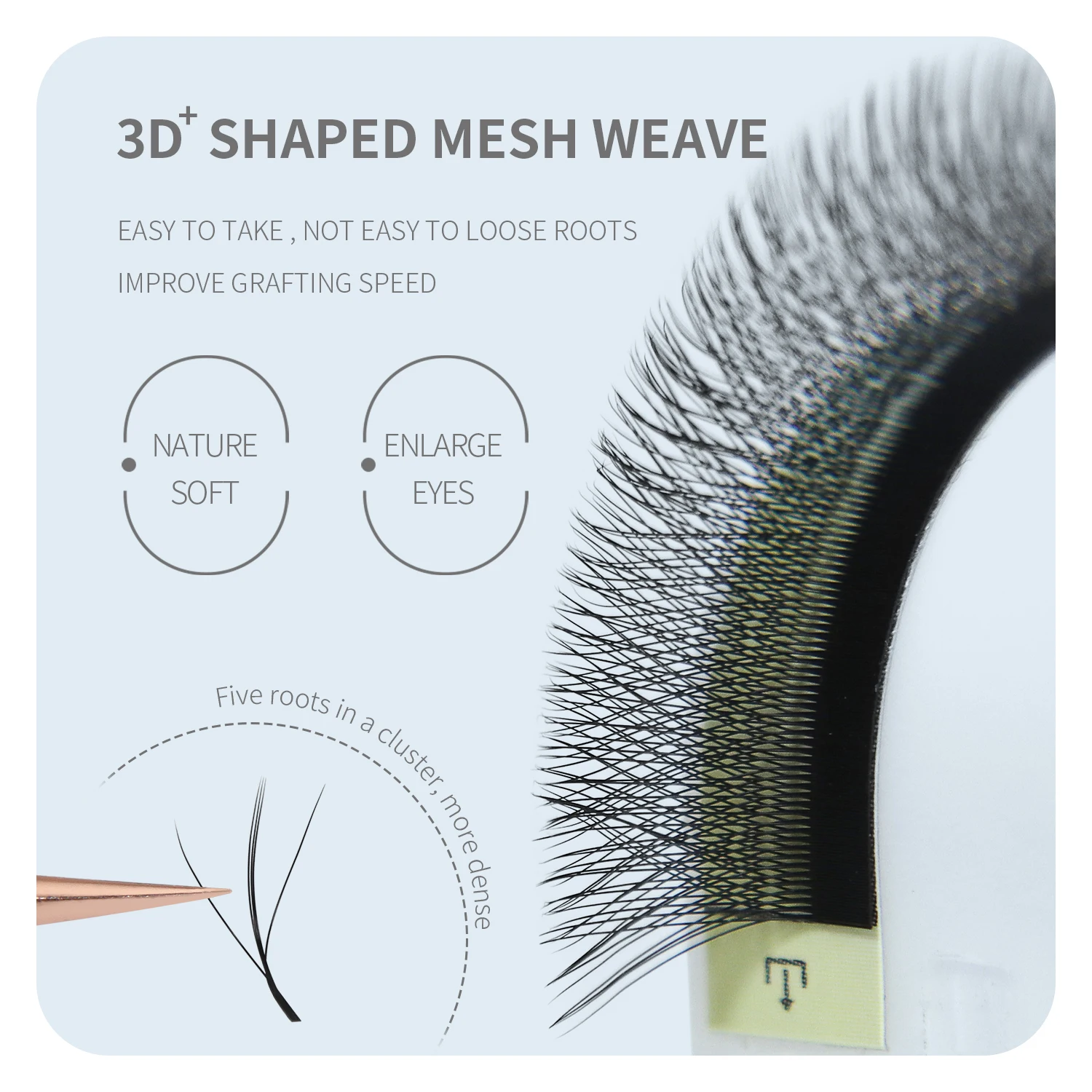 ANNAFRIS 3D W Dreikern-Wimpern – Eyelash Extension Human Hair Bewertung und Preis