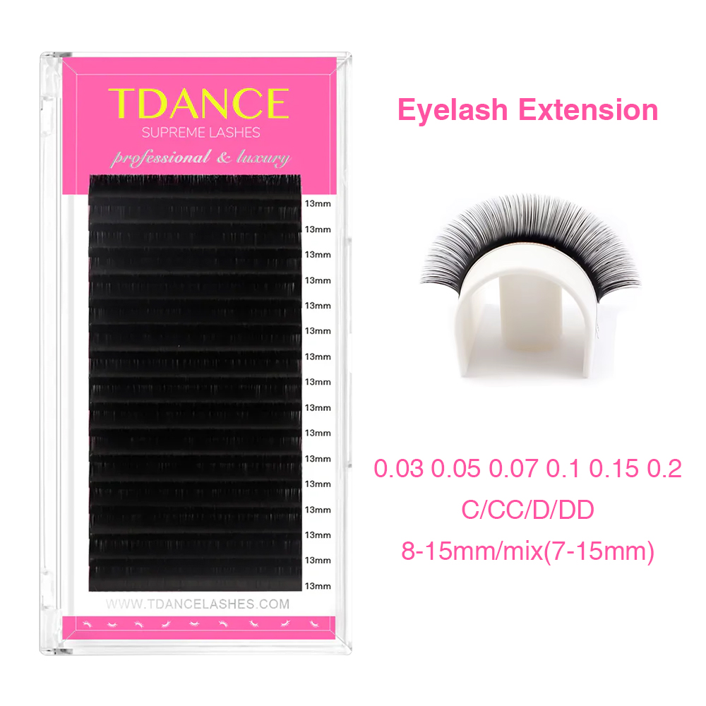 TDANCE Wimpernverlängerung 16  – Eyelash Extension Russian Bewertung und Preis