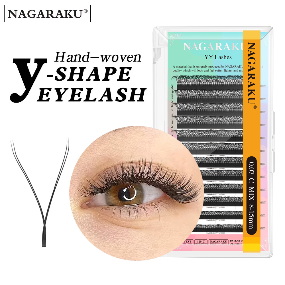 NAGARAKU YY Shape Handgewebte  – Eyelash Extension Human Hair Bewertung und Preis