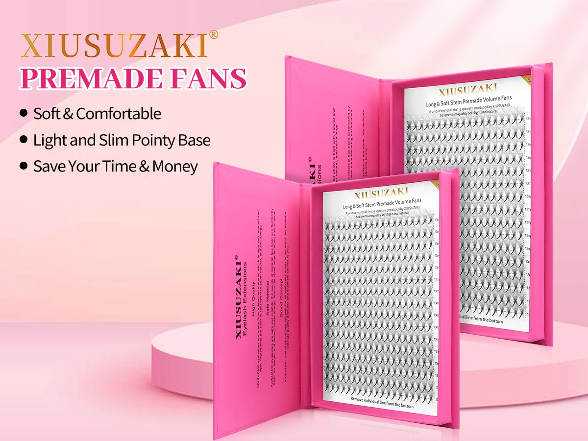 XIUSUZAKI 16 Linien Vorgeferti – Eyelash Extension Russian Bewertung und Preis