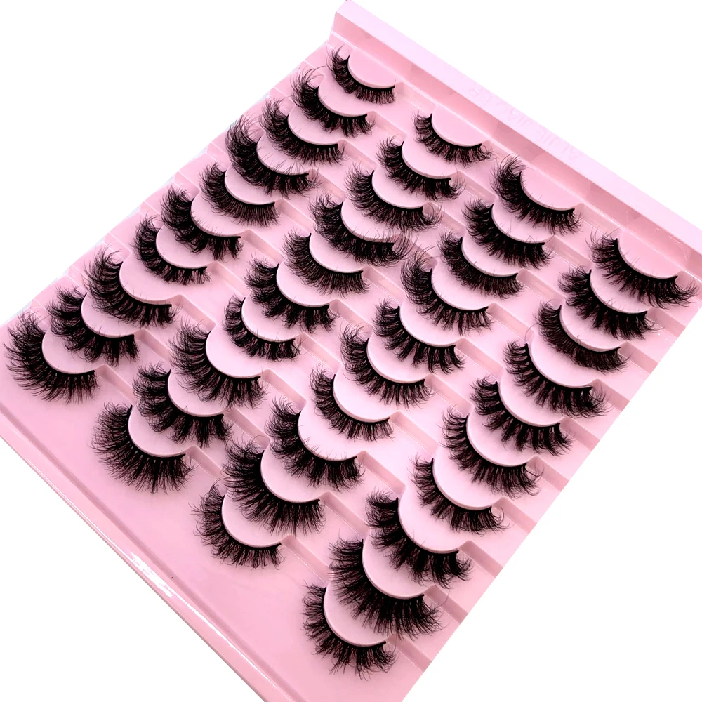 Neu: 20 Paar Natürliche Dicke  – Eyelash Extension For Asian Eyes Bewertung und Preis