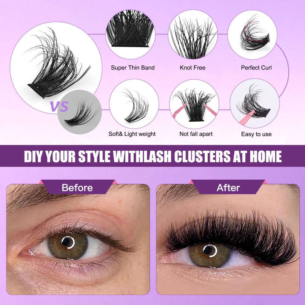 Natürlich aussehende falsche W – Eyelash Extension Look Bewertung und Preis