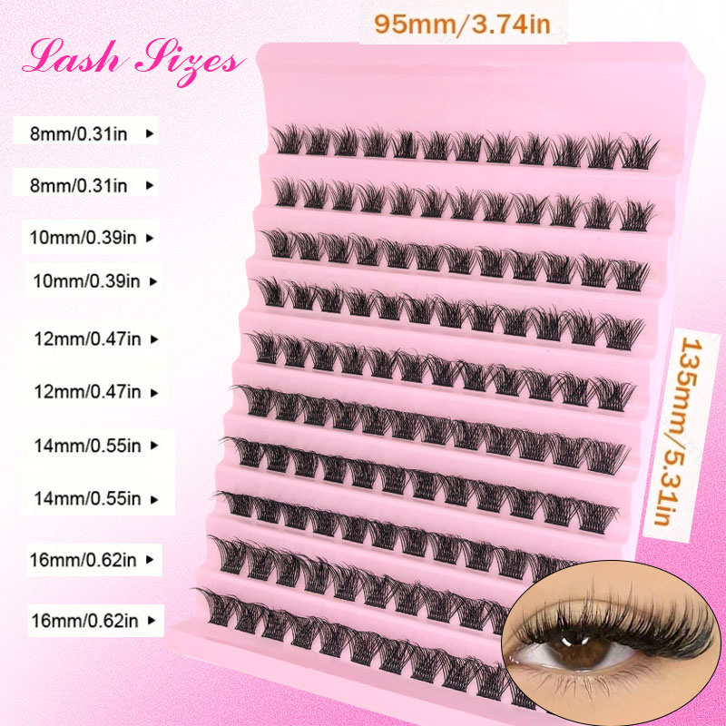 DIY-Wimpernverlängerungsset, i – Eyelash Extension Human Hair Bewertung und Preis