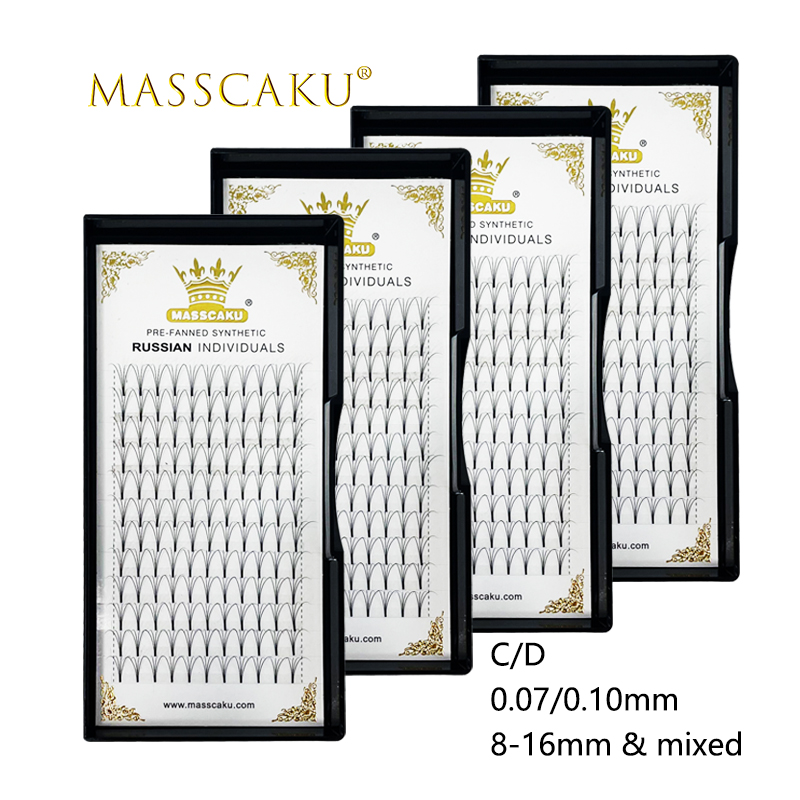 Großhandel 12 Reihen 3D 4D 5D  – Eyelash Extension Russian Bewertung und Preis