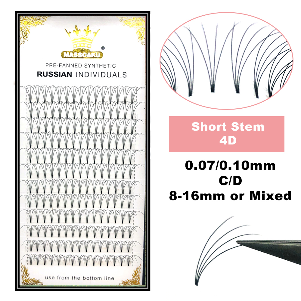 Großhandel 12 Reihen 3D 4D 5D  – Eyelash Extension Russian Bewertung und Preis