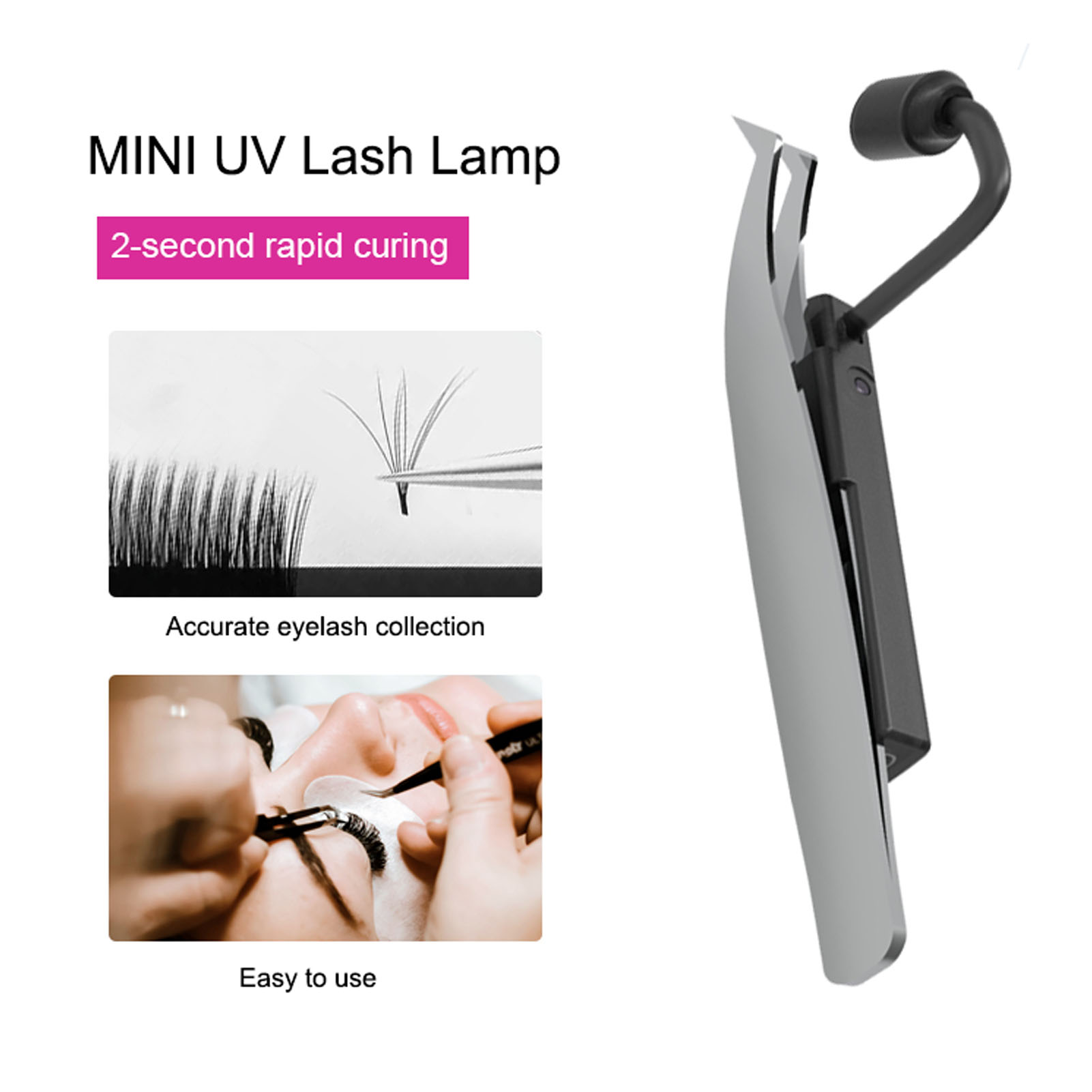 LED-Wimpernlampe 1W 395nm Schn – Eyelash Extension Look Bewertung und Preis