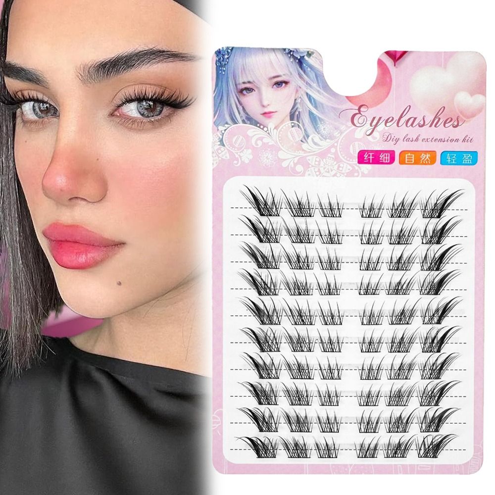 3D Cat Eye Clusters Wimpern Na – Eyelash Extension For Asian Eyes Bewertung und Preis