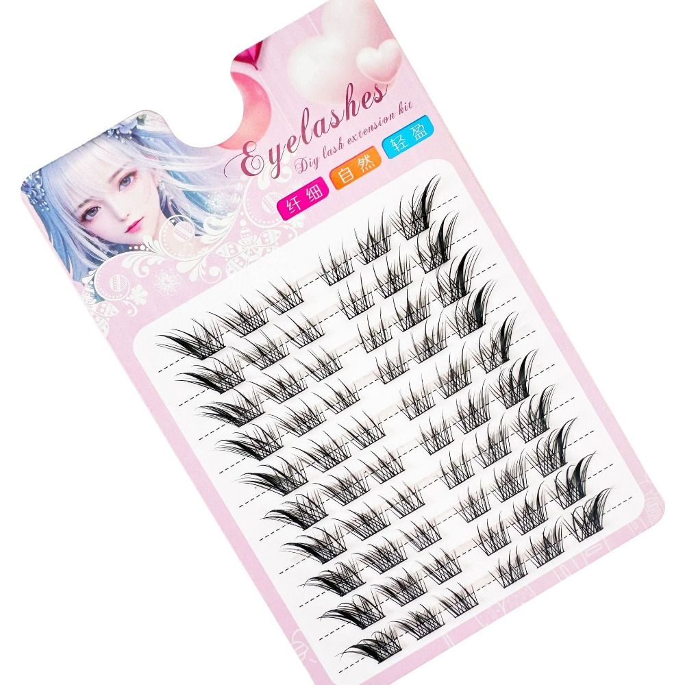 3D Cat Eye Clusters Wimpern Na – Eyelash Extension For Asian Eyes Bewertung und Preis