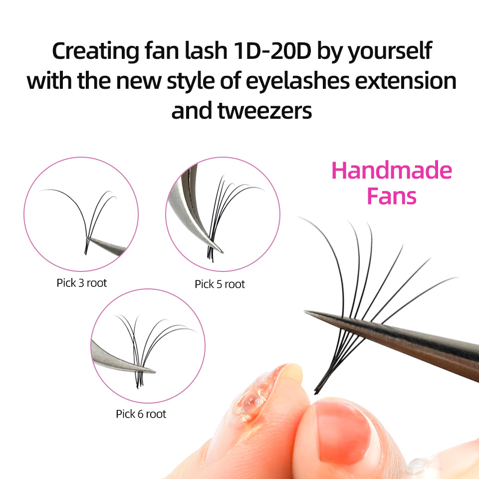 RUJADE 5 Fälle/Lot Falsche Wim – Eyelash Extension Russian Bewertung und Preis